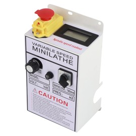 Lathe Control Box Speed Controller Assembly Switch Fuse for 0618‑3B 0618 AC