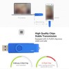 Yvonne U Disk OTG Dual Port Mini Plugin Flash Drive