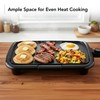 OVENTE Electric Griddle with 16 x 10 Inch Flat Non-Stick