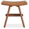 18" Asia-Bjön Torii Solid Top Teak Shower Bench