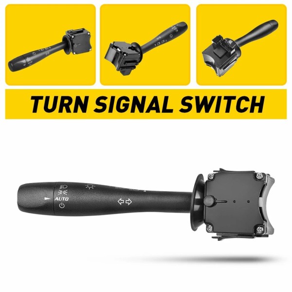 Unbranded Multi Function Turn Signal Wiper Headlights Switch For 2006-12