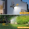 APOMAO Solar Lights Outdoor Waterproof, 36 LEDs 1000LM Adjustable Solar