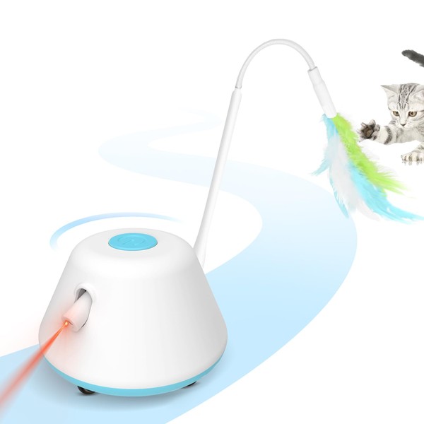APODESS Interactive Cat Toys for Indoor Cats Adult, 3-in-1 Electric