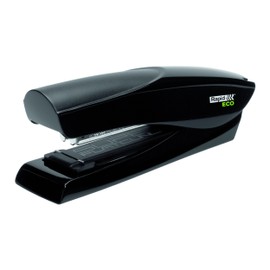 Rapid 24812701 Fashion ECO Stapler, Ergonomic Recycled Plastic Body, Half Strip, Black, 25 Sheet Capacity