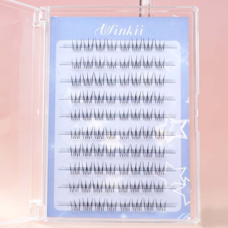Winkii No Glue Eyelash Natural Point Eyelash Pogeunssum 9-11mm Full