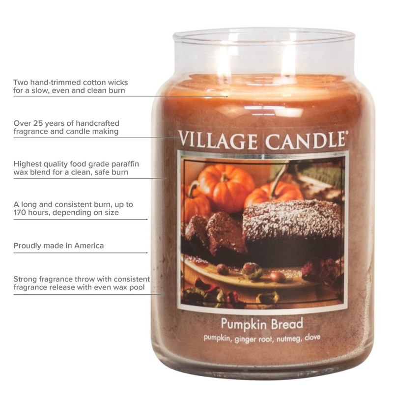 Village Candle Tropical Getaway Large Glass Apothecary Jar Scented Candle,
