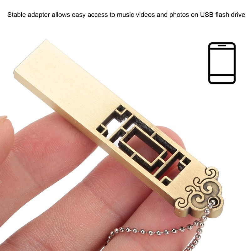 Waterproof USB 2.0 U Disk Aluminum Alloy Portable Safe Flash