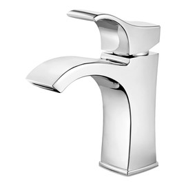 Pfister Venturi Bathroom Sink Faucet, Single Control, 1-Handle, Single Hole, Polished Chrome Finish, LF042VNCC