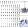 10 Pcs Clothing Chain Hanger Set, Closet Organizer, Metal Hanger
