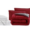 Elegant Comfort 7-Piece Bed-in-a-Bag Comforter & Sheet Set- Luxury 1500