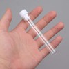 PZRT 4pcs Sewing Needles Container Transparent Plastic Needle Storage Container
