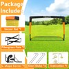 Happy Jump Portable Soccer Goal 3x2.2ft Pop up Soccer Net