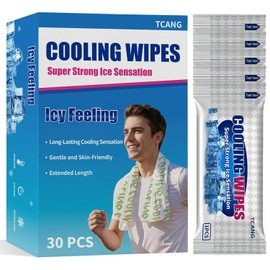 30 Pack Cooling Body Wipes - Instant Refreshment for Hot Days