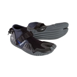 O'Neill Superfreak 2mm Tropical Split Toe Booties, Black, 11