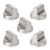 Fit for Gas Range Burner Control Knobs (5-Pack) - OEM