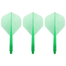 Condor Zero Stress Flight System | Standard Size | Dart Flights | Multiple Sizes | Multiple Colours (Clear Green, Medium)