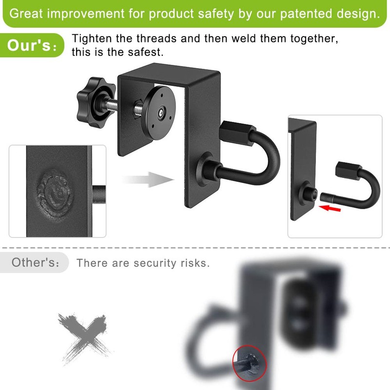 Kipika Door Anchor for Resistance Bands - Heavy Duty Steel