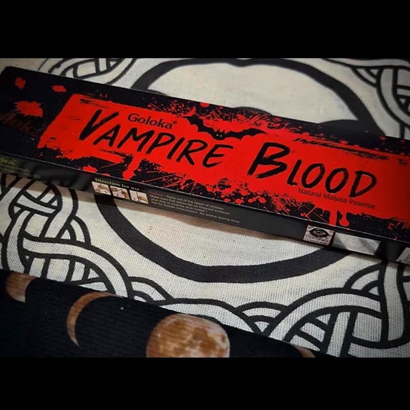 Aromasenses 3 Pack Goloka Vampire Blood Incense + 1 Gift