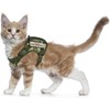Arnés táctico para gatos para caminar a prueba de escapes,