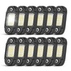 LY8 12Pods LED Rock Lights White 24led Chips Waterproof Neon