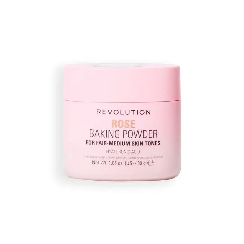 Makeup Revolution Loose Baking Powder, Banana Light - Verheldert en