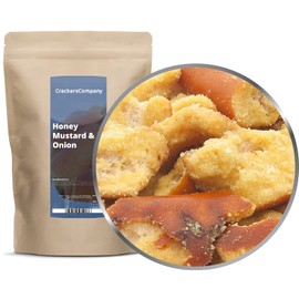 1 x 300g Pretzel Brezel-Snack mit Honig und Senf und Zwiebel vegetarisch