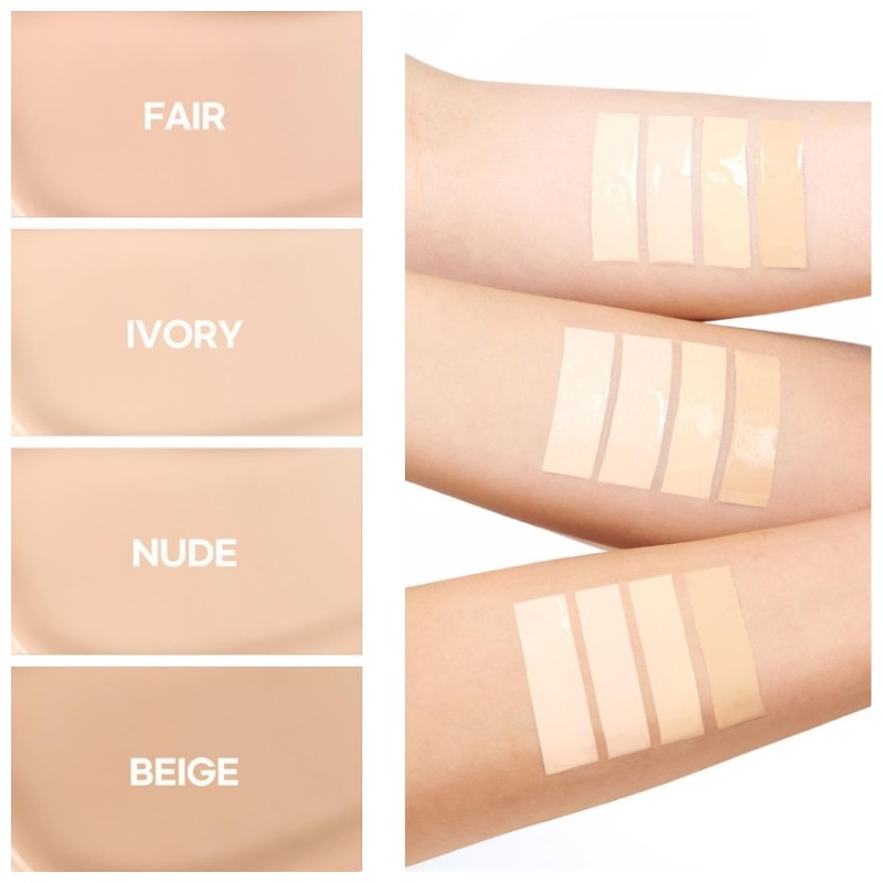 HEVEBLUE Makeup Pro Ectoin Tree Semi Matte Fit Cushion 14.5g,