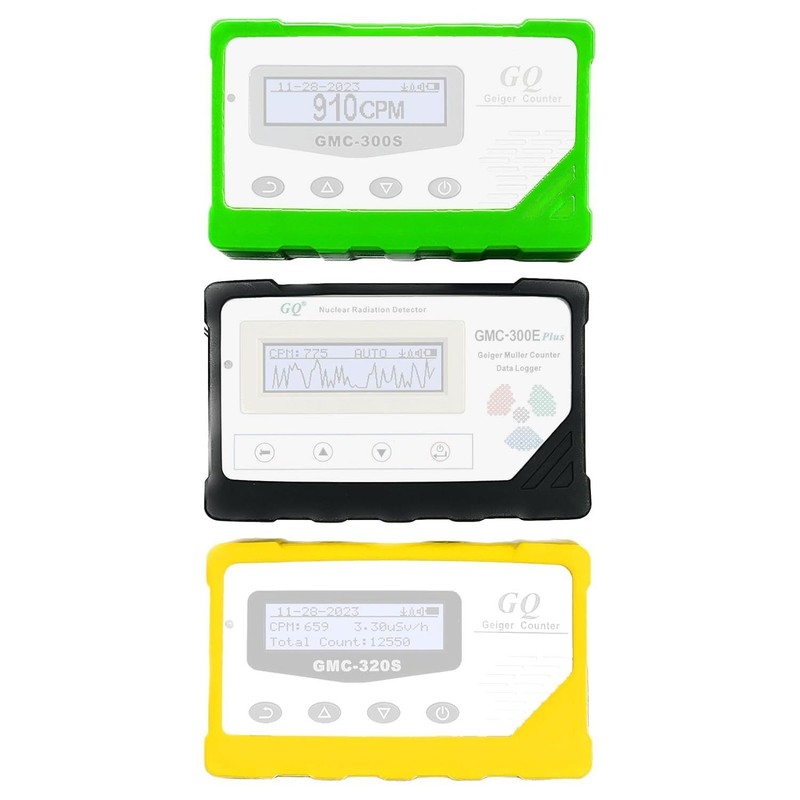 GQ GMC Digital Geiger Counter Nulcear Radiation Detector Drop-Proof Silicone