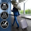 Bodyplus Suitcase Luggage Cover, Transparent Clear PVC Luggage Protector -