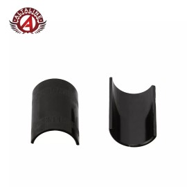 ALTALINE ALLOY HANDLEBAR SHIM CONVERT 22.2MM TO 25.4MM BLACK