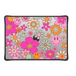 CASETiFY Impact MacBook Pro 16" (2021 & 2023) Case [Enhanced Protective Corner Design/Ventilation Cutouts/Anti-Slip Grip] - Groovy Clear