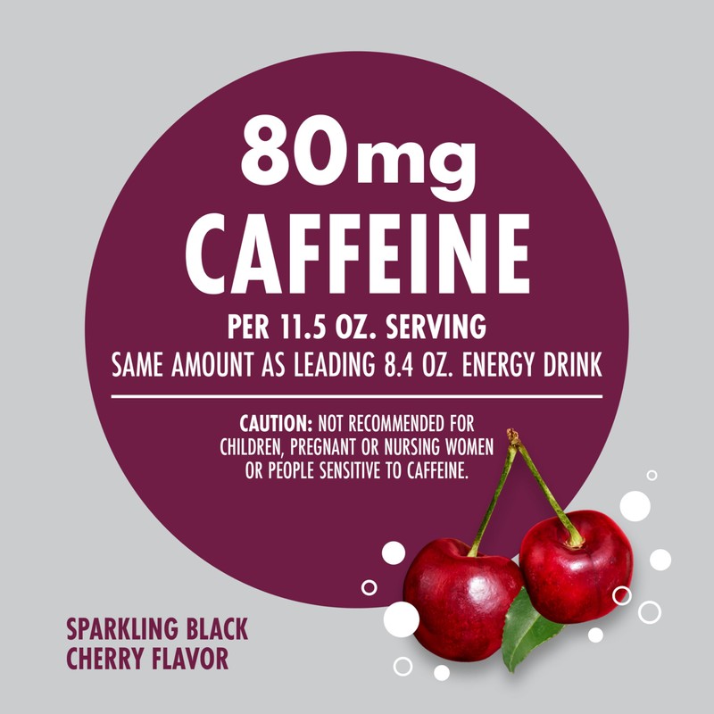 V8 +ENERGY Black Cherry Energy Drink, 11.5 fl oz Can