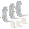 3-Pack Filters Replacement & 3-Pack Pre-Filter Sponges for 9~12 Weeks