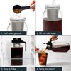 Primula Mason Jar Cold Brew Iced Coffee Maker with Stainless