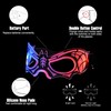 Oybete 2 Pack LED Light Up Glasses For Party Kids