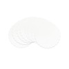 qiqee Matte White 8 Inch Wave Cake Boards Round 50-Packs
