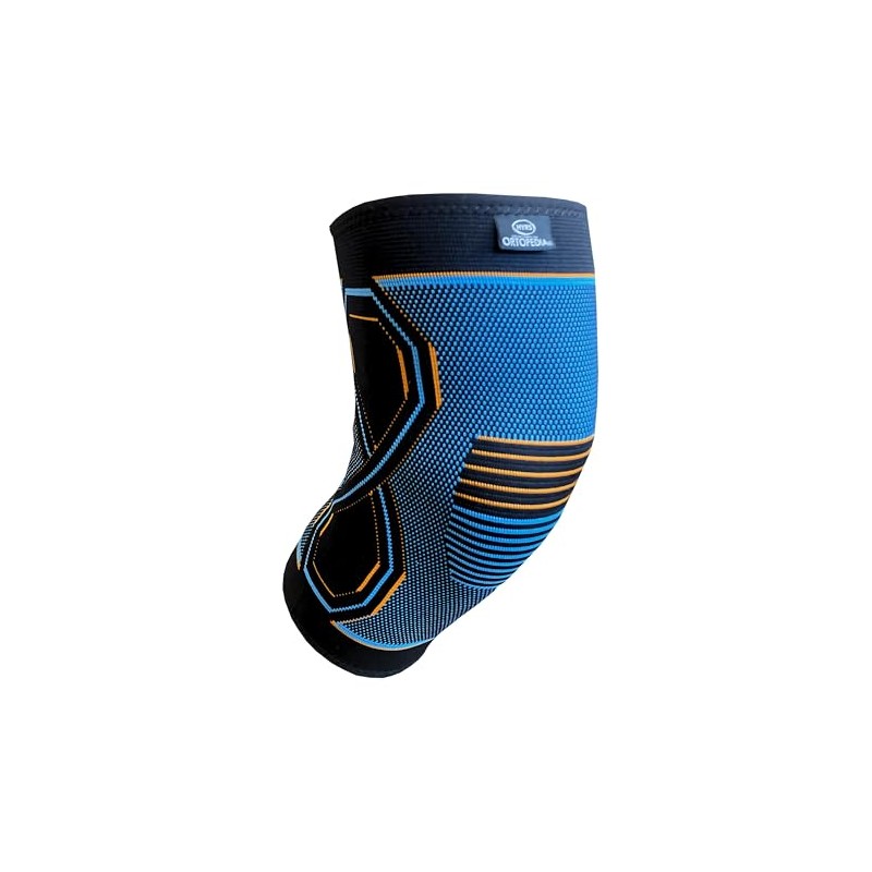 HYRS Rodillera Elástica Antideslizante Compresión Ejercicio Unisex Azul TCH