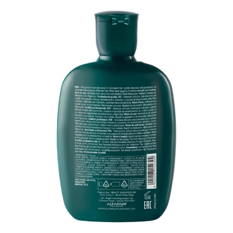 Shampoo Reconstruction Cabello Dañado Semi Di Lino Alfaparf