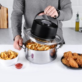 Kalorik Digital Universal Air fryer Lid, Black