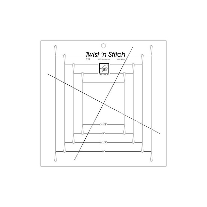 June Tailor Twist N Stitch Ruler