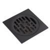 Floor Drain European Style Antique Stainless Steel and Copper Square