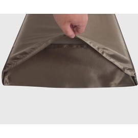 Silk Satin Pillow Cases 2 Pack White, Silky Pillowcases for hair and skin - (50 x 75 cm)