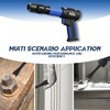 Air hammer, NEU PNEUPACTURE 250mm long barrel air chisel kit,