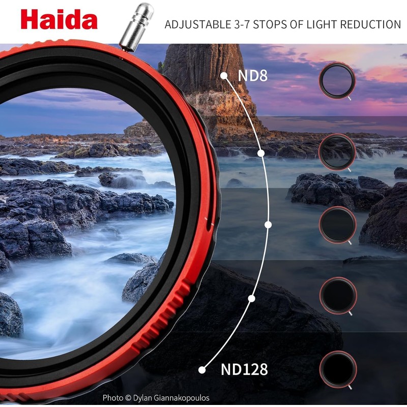 Haida CPL + VND 2-in-1 Filter 82mm - Polarising Filter