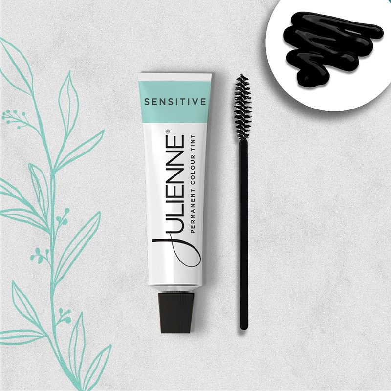 Julienne Sensitive Brow Tint 15ml (Midnight Black)