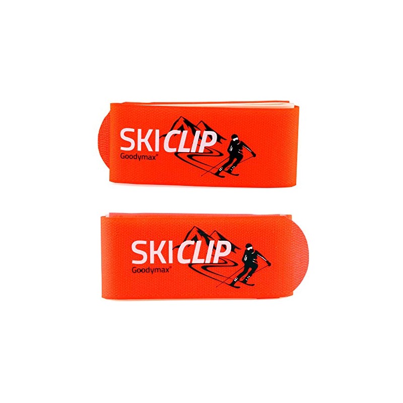 Goodymax 2 x Ski Clip Alpine Ski Clip Ski Clip