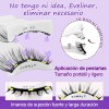 Kit De Pestañas Postizas Magnéticas Con Clip 2 Pares