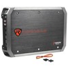 Rockville RXA-T1 1500w Peak/375w RMS 2 Channel Amplifier Car Stereo