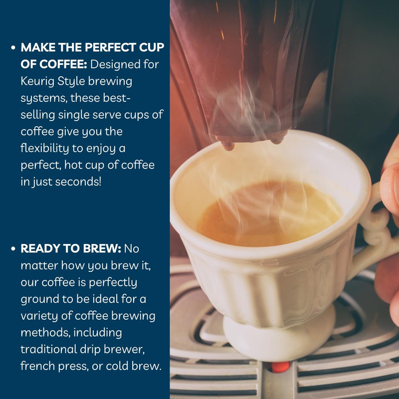 Door County Coffee Peanut Butter Crunch Flavored Ground - 30