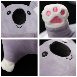 28inch Long Cute Koala Doll Plush Cuddly Toy Sleeping Buddy Pillow Super Soft Stuffed Animals Toy Kids Gift for Valentines Girlfriend
